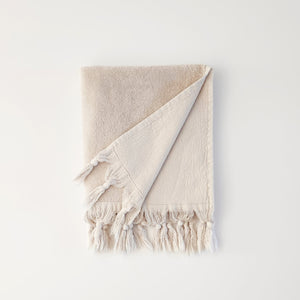 Turkish Stonewashed Terry-Cotton Hand Towel